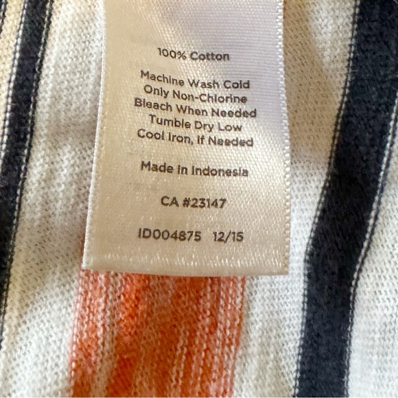 Talbots Dress 3 for 15 SALE CLEARANCE Tank Striped Maxi Dress XS Extra Small - Picture 4 of 6